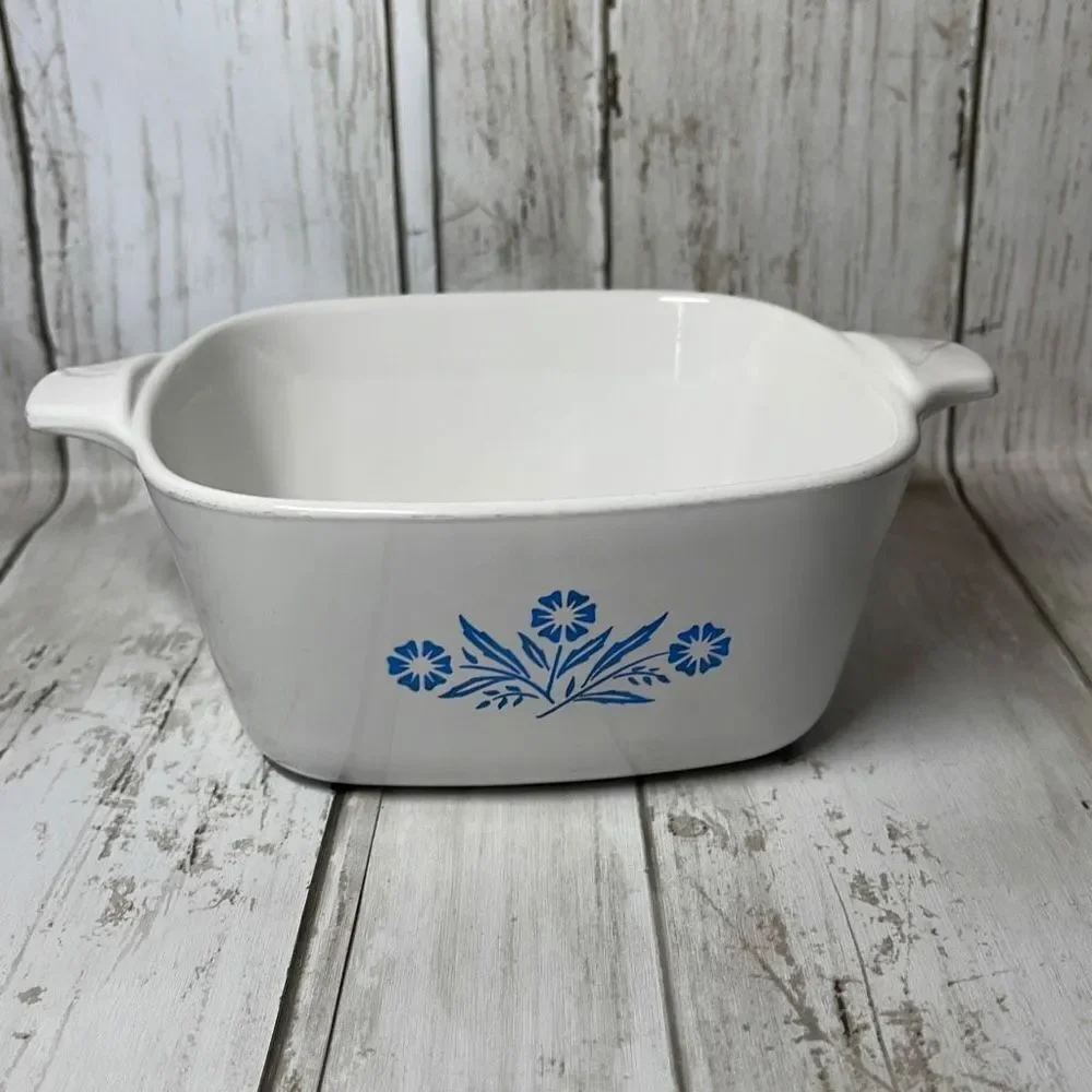 Corning Ware Blue Cornflower P-43-B 22 oz Casserole‎ Dish